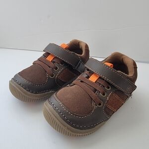 New Stride Rite Brown Baby or Toddler Sneakers